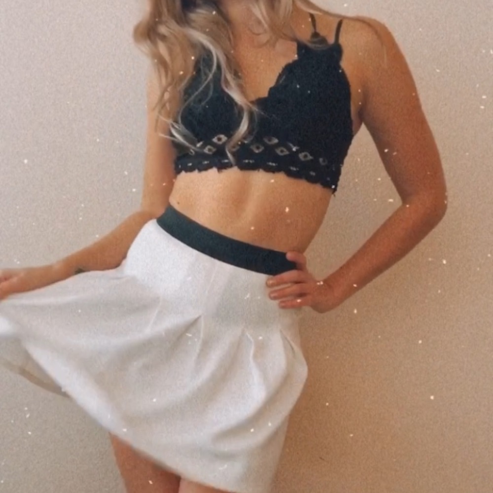 Silence+noise white skirt